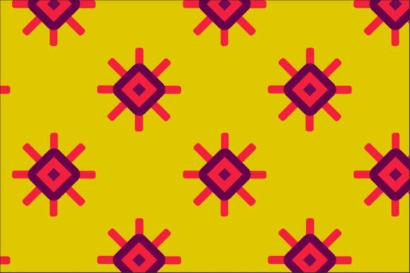 Download Geometric Random Star Flower, Background - Background Collection