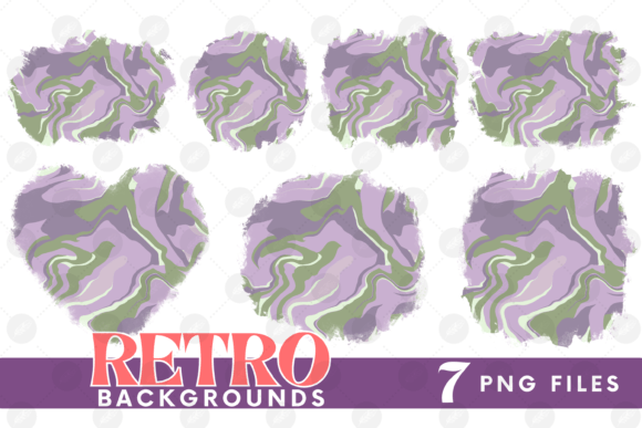 Download Retro Background Bundle Png Fluid Paper - Background Collection