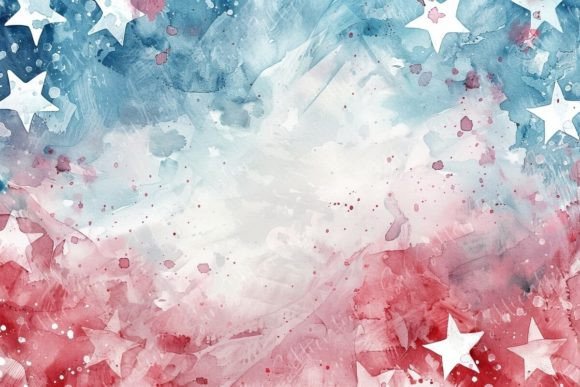 Download Patriotic Watercolor Background - Background Collection