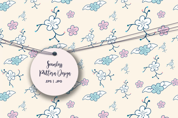 Download Flowers Plant Pattern Seamless - Sea Collection