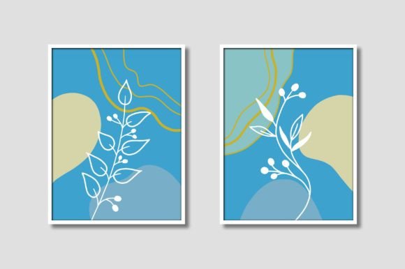 Download Blue Boho Printable Wall Art - Boho printable wall art Collection