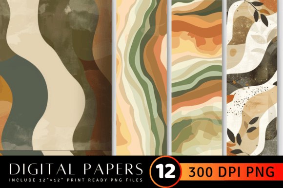 Download Earthy Colors Digital Paper Backgrounds - Background Collection
