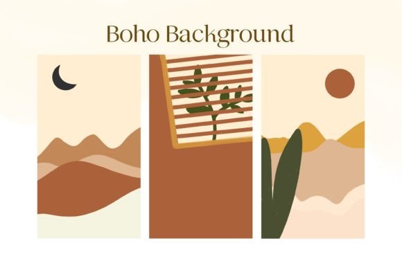 Download Bohemian Art Set Background - Background Collection